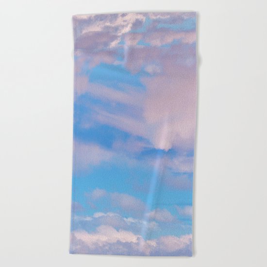 The Colour of Clouds 05 Beach Towel