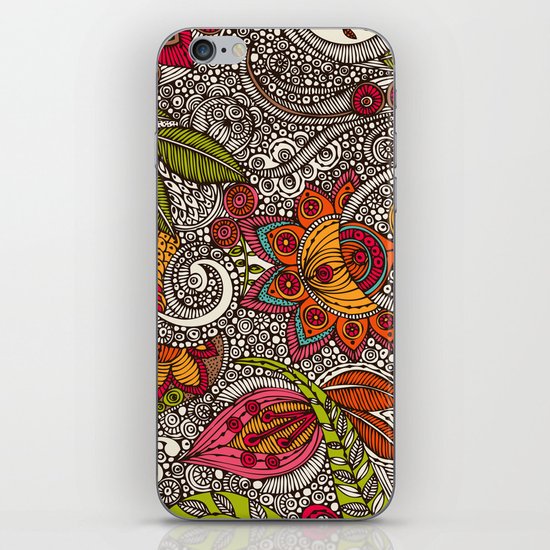 Random Flowers iPhone Skin