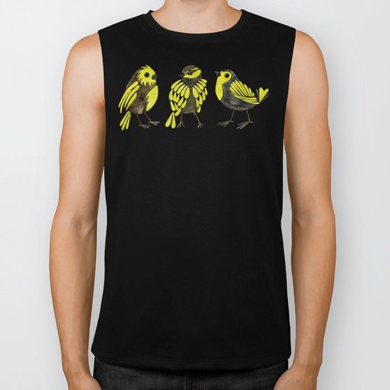 Goldfinches Biker Tank