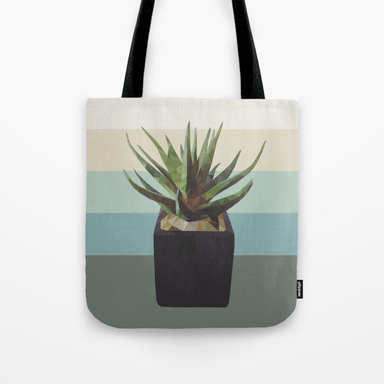 polygon plant Tote Bag