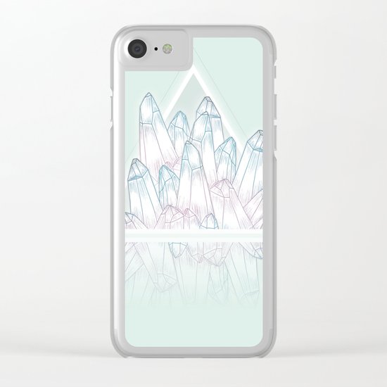 Crystals Clear iPhone Case