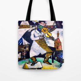 Marc Chagall The Fiddler Tote Bag