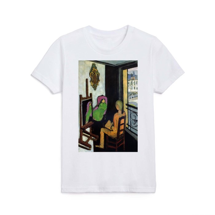 Henri Matisse The Painter in His Studio Kids T Shirt