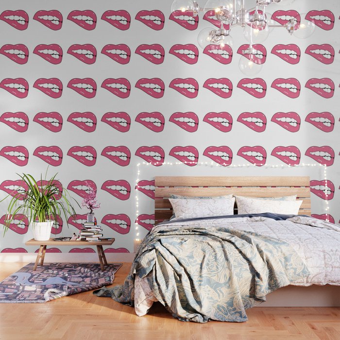 Pink Peel and Stick Wallpapers Classic Preppy, Pink Preppy Wall Decor –  Literally Pretty