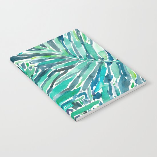 TROPICAL CANOPY Palm Leaves Notebook