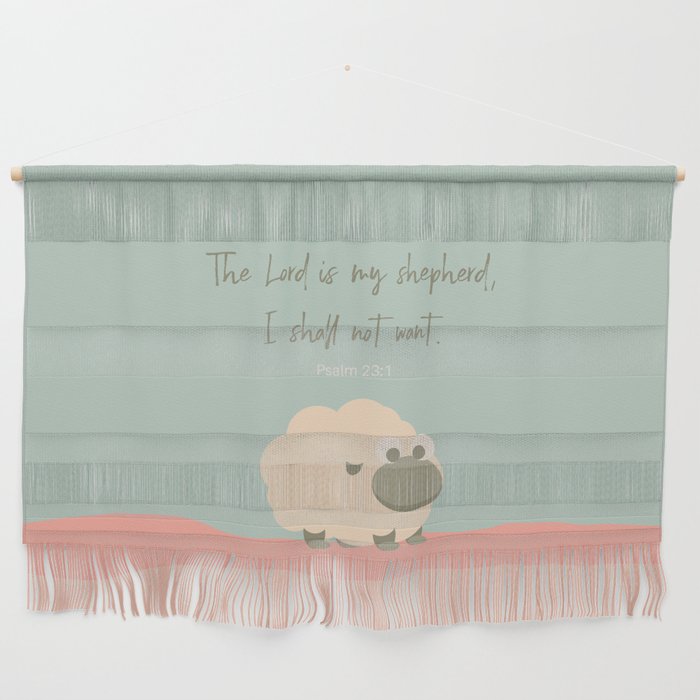 The Lord is my Shepherd Wall Hanging