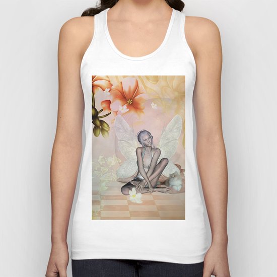Beautiful fairy Unisex Tank Top