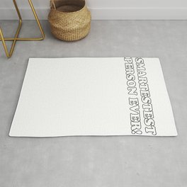 Smartestest Area & Throw Rug