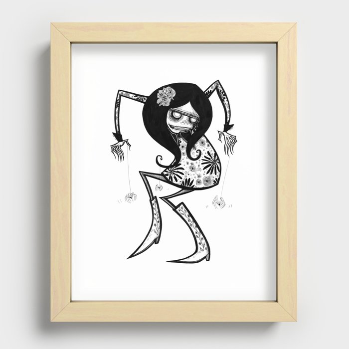 Boogie Bones Recessed Framed Print