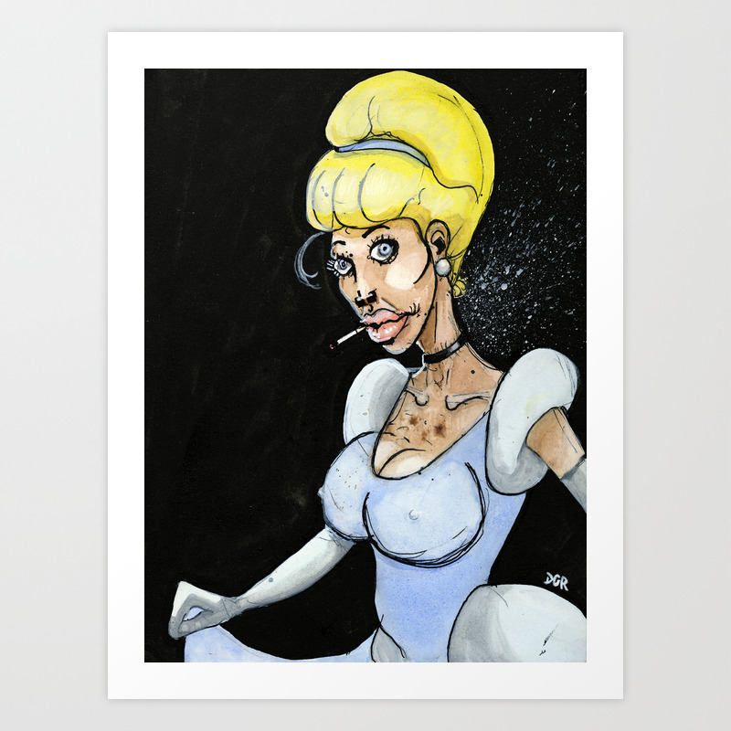 Plastic Surgery Princess Art Print By Danreece Society6