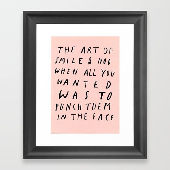 THE ART OF Framed Art Print