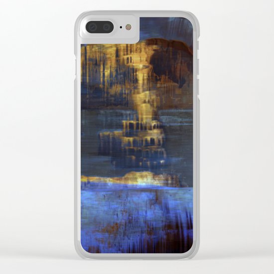 Cave 03 / The Interior Lake / wonderful world 10-11-16 Clear iPhone Case