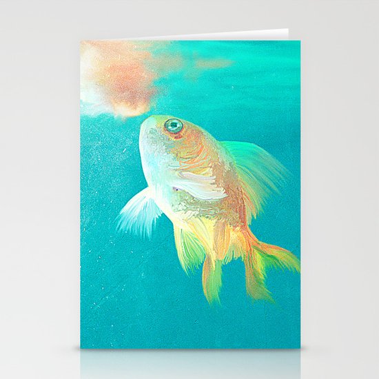 Goldfish Stationery Cards