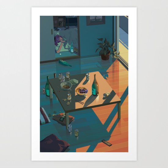 Dreaming of The Second Impact Art Print