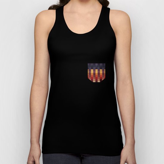 Eccentric Squared Unisex Tank Top