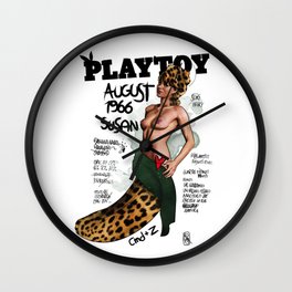 PLAYTOY - SUSAN 1966 - LIMITED ZEROSTILE FACTORY Wall Clock