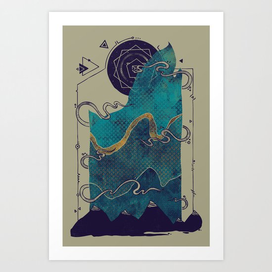 Northern Nightsky Art Print