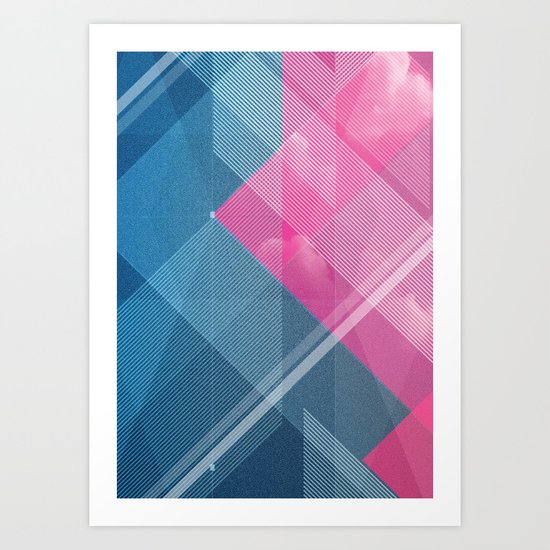 Colorful abstract_1 Art Print