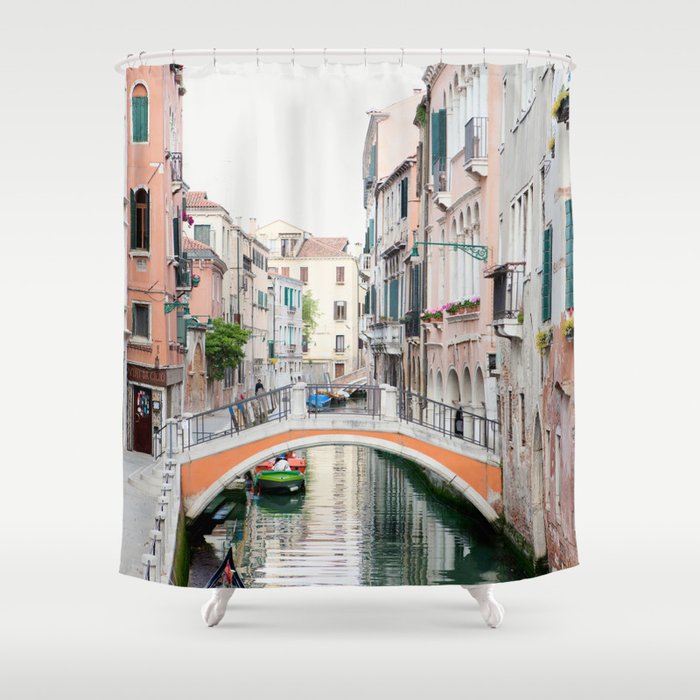 Venezia - Venice Italy Travel Photography Shower Curtain