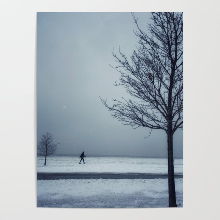 A Walk Through The Snow Poster
