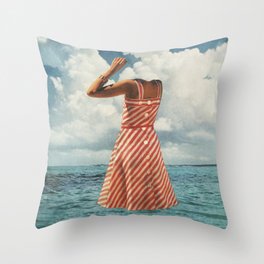 FLOAT by Beth Hoeckel Throw Pillow