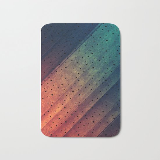 Escape Reality Abstract Print Bath Mat