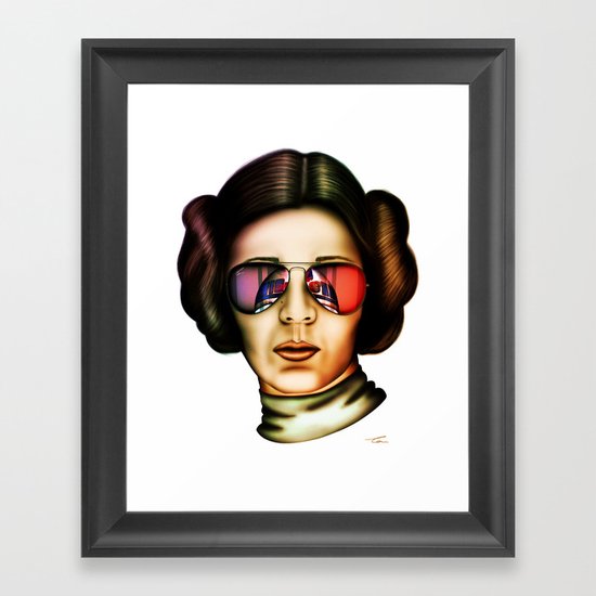 STAR WARS Princess Leia Framed Art Print