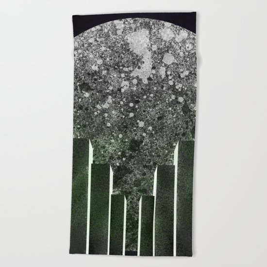 City Moon Beach Towel