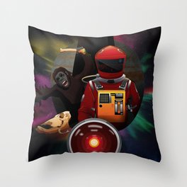 2001: A Space Odyssey T-Shirt Throw Pillow