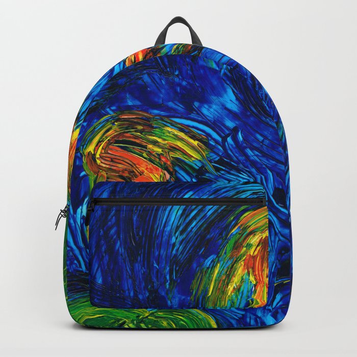 Impressionist Koi Fish by Sharon Cummings Backpack