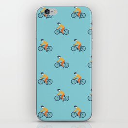 Bicycles pattern 3 iPhone Skin