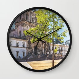 Alcobaça Monastery in Portugal Wall Clock