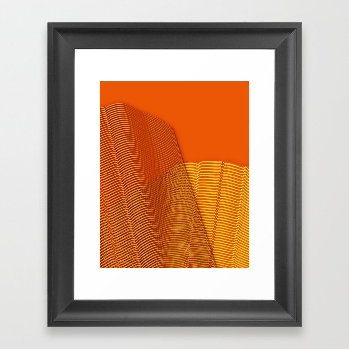 Abstract bright background Framed Art Print