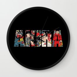 Neo-Tokyo Is About To Explode Wall Clock