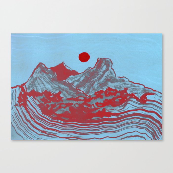 Blood Fiji Canvas Print