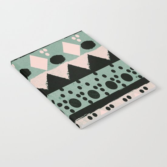 PASTEL NORDIC TRIBAL Notebook