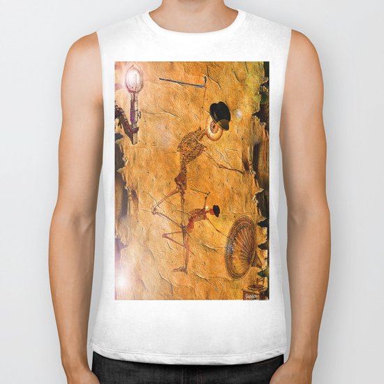 Monsieur Bone et le Music Hall Biker Tank