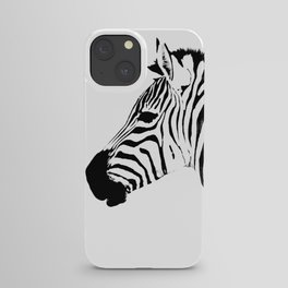 ZEBRA PORTRAIT iPhone Case