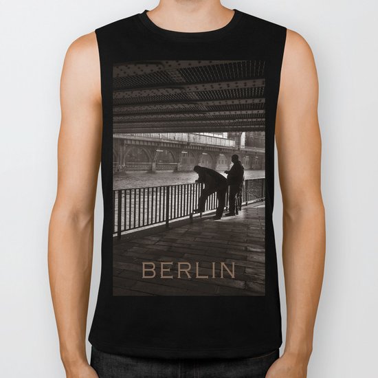 Autumnal Symphony of a Metropolis Biker Tank