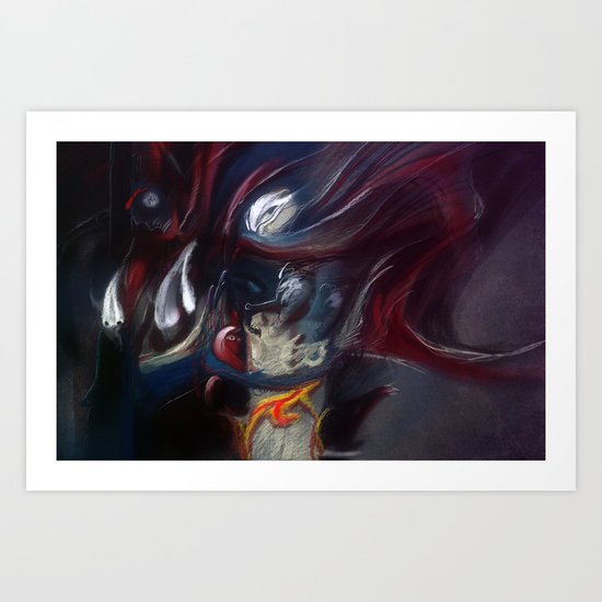 Announcement Art Print