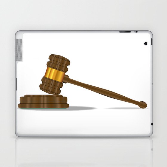 Judges Gravel Laptop & iPad Skin