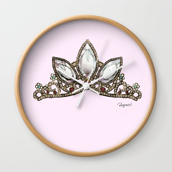 Rapunzel S Crown Wall Clock