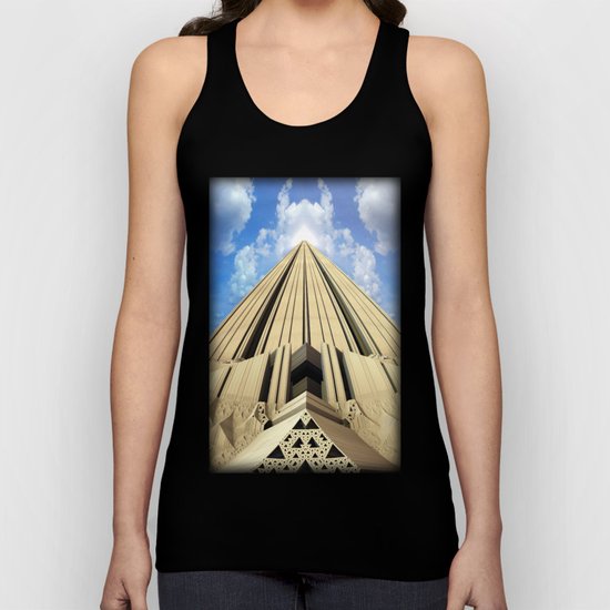 Pyramid of the Daylight Unisex Tank Top