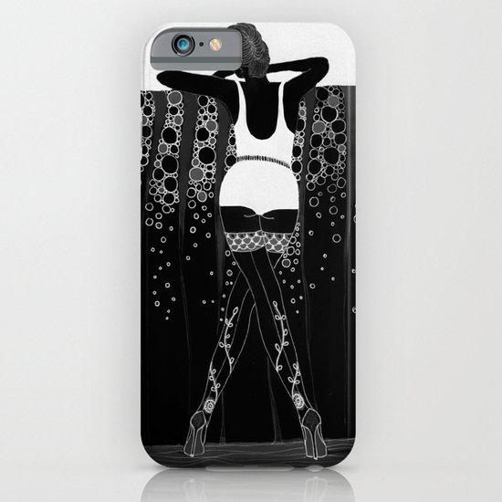 Comment Ca Va? - black&white iPhone & iPod Case
