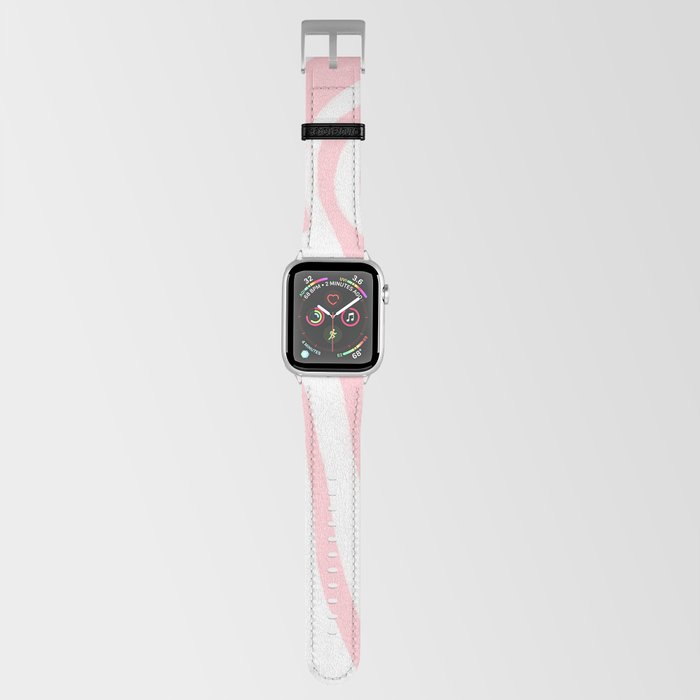 Crystal Rose Pink Liquid Swirl Apple Watch Band