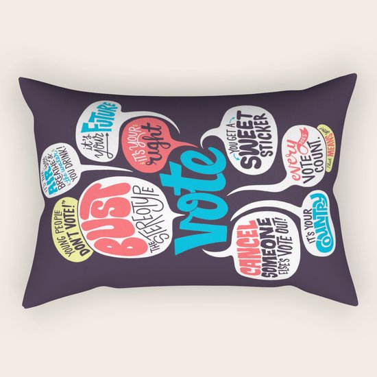 Vote! Rectangular Pillow