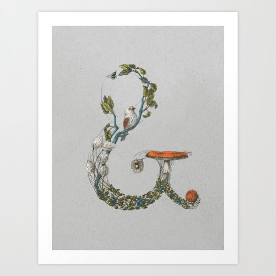 Let me tell you 'bout the birds & the bees & the flowers & the trees Art Print