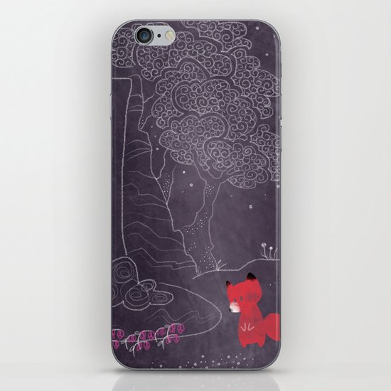 Purple on the lake iPhone & iPod Skin