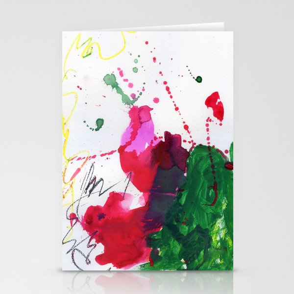 abstract holiday N.o 1 Stationery Cards