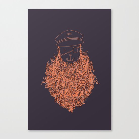 Aye Aye Captain Canvas Print